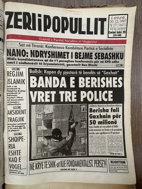Zëri i Popullit 1997-12-20